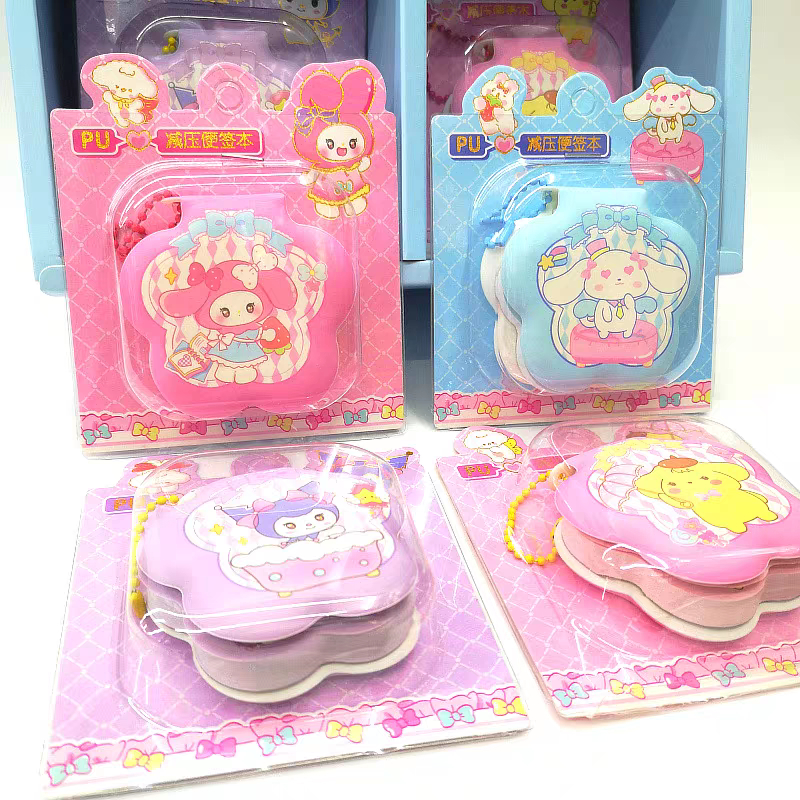 

Notes Bubble Air Memo Sanryo Zanrio / Buku Tulis Lucu Motif Cinnamorol, Melody, Pompompurin, Kuromi)