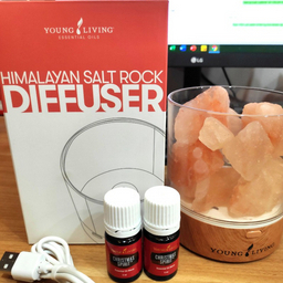 young living himalayan salt rock diffuser essential oil himalayan diffuser