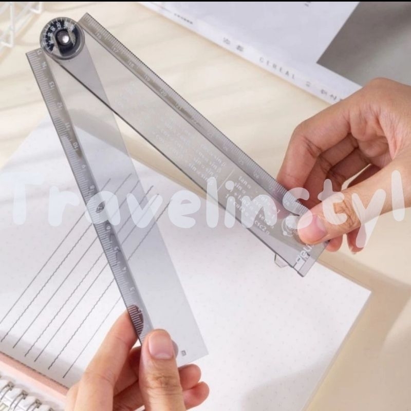 

Penggaris Lipat 30cm Transparan Deli