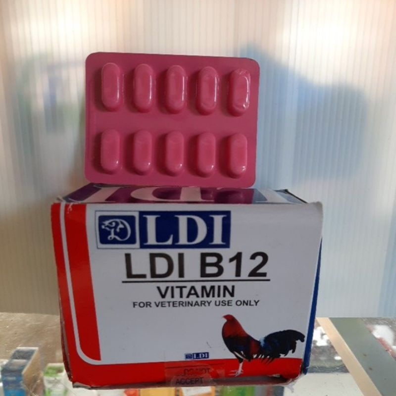 Vitamin Ayam LDI B-12  Obat Suplemen Ayam