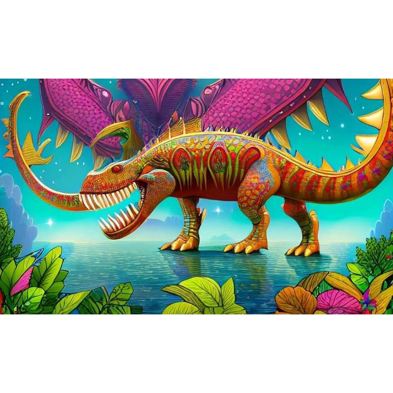 

Dinosaur Chameleon Scenery