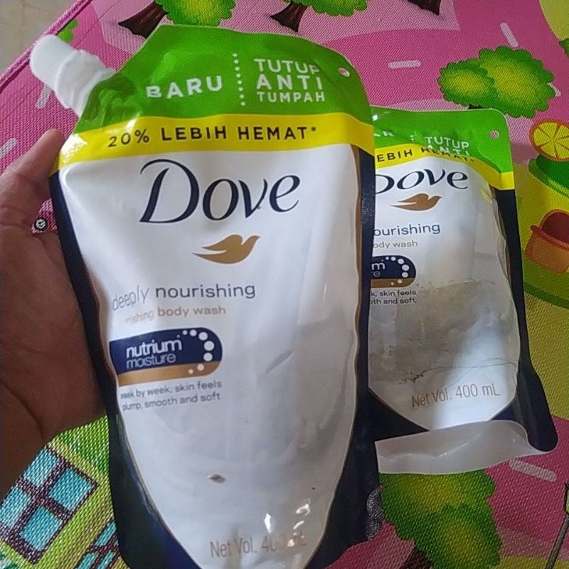 Dove body wash