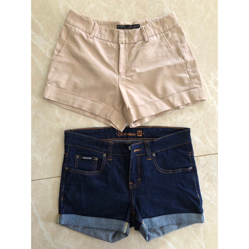 Preloved hot pants / celana pendek starcross & zara