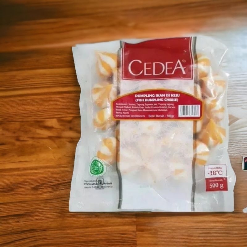 

CEDEA Fish Dumpling Cheese / Dumpling Ikan Isi Keju 500gr