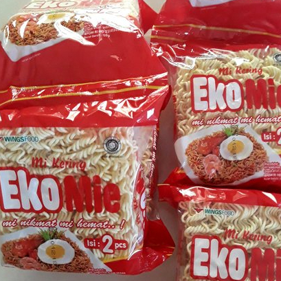 

MURAH MI KERING EKO MIE EKONOMIE 120 GR X 2 PCS ISI 10 PICIS