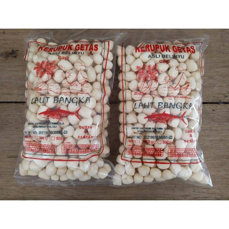 

Getas laut bangka : Bulat / panjang