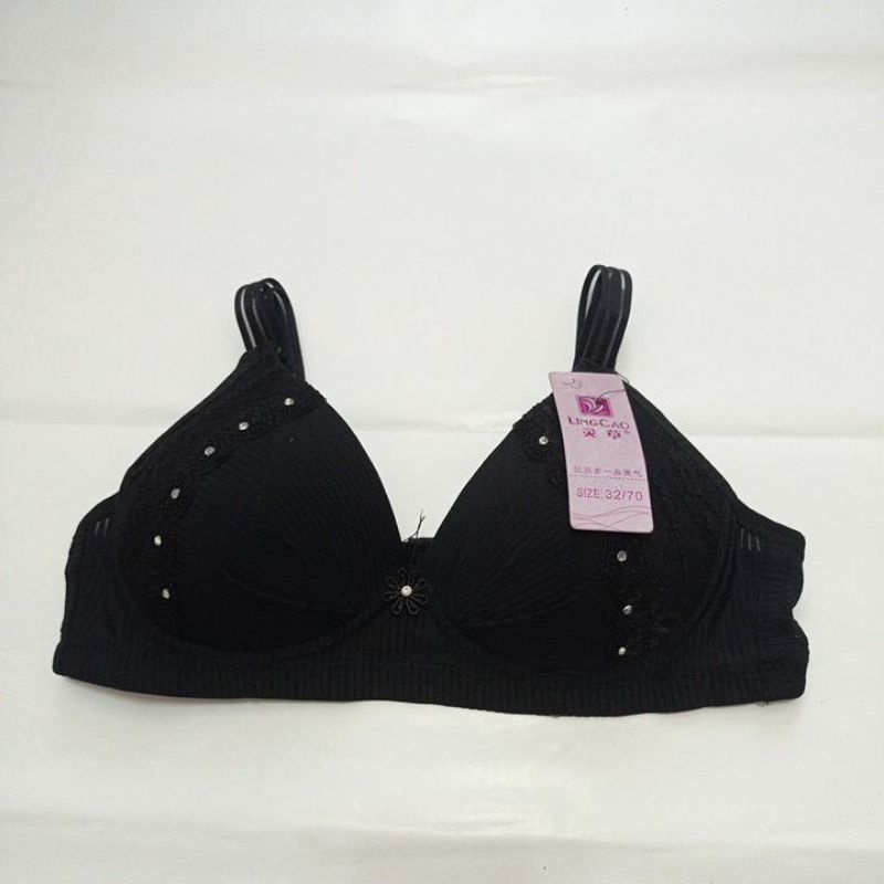 Bra Wanita Busa Bra Lingcao Bra Busa Tipis Bra size 32/70