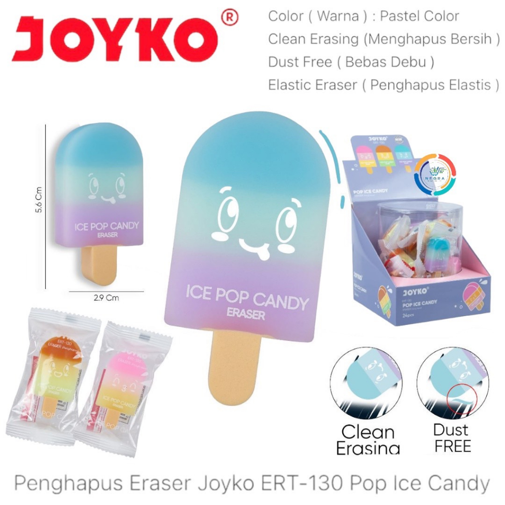 

Joyko Penghapus Eraser ERT-130 | Pop Ice Candy