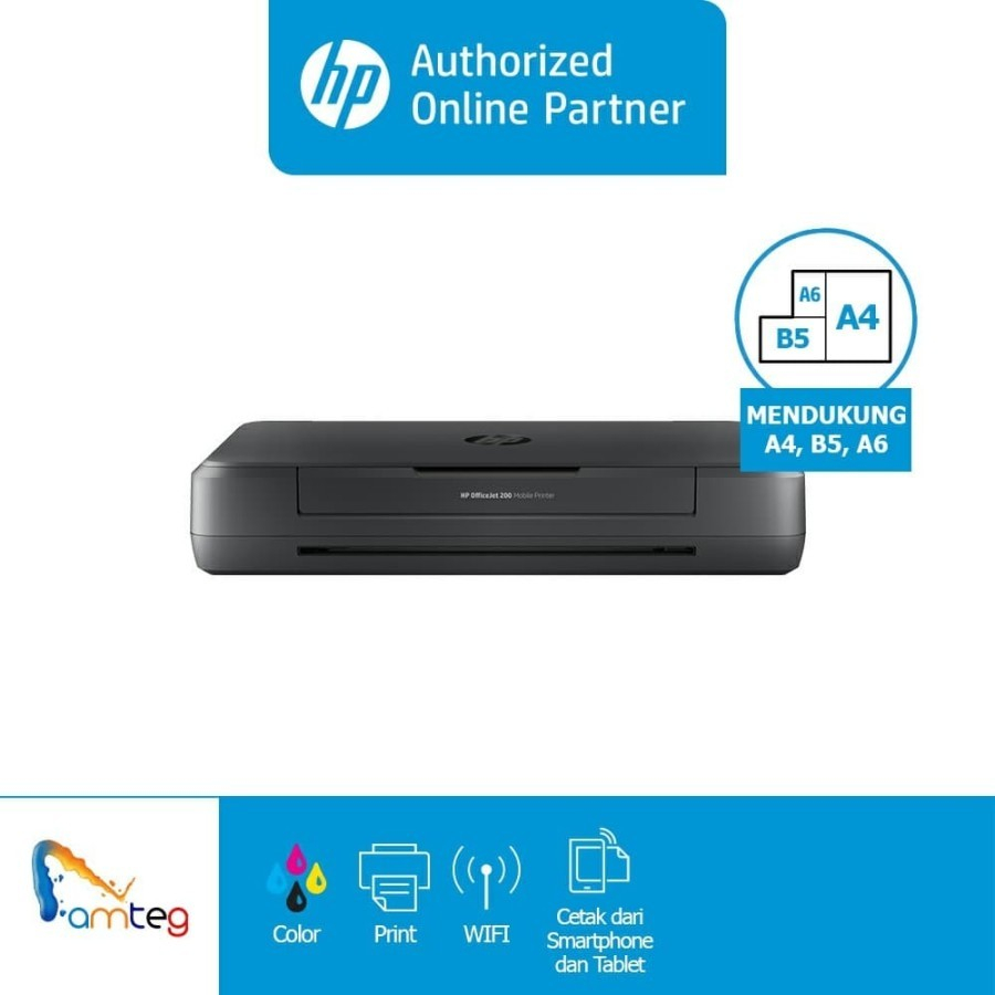 HP Printer OfficeJet 200 Mobile / Print / Wifi / Wireless [CZ993A]