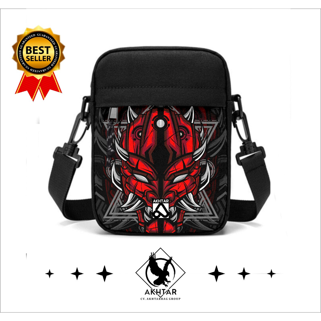 Tas selempang pria wanita printing unisex terbaru kekinian 2023