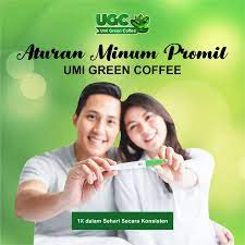 Minuman Promil Suplemen Program Kehamilan Herbal Umi Green Coffee UGC 100% Asli Herbal