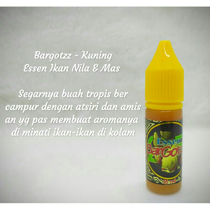 Essen oplosan ikan Nila/Mas (15ml)Murah meriah