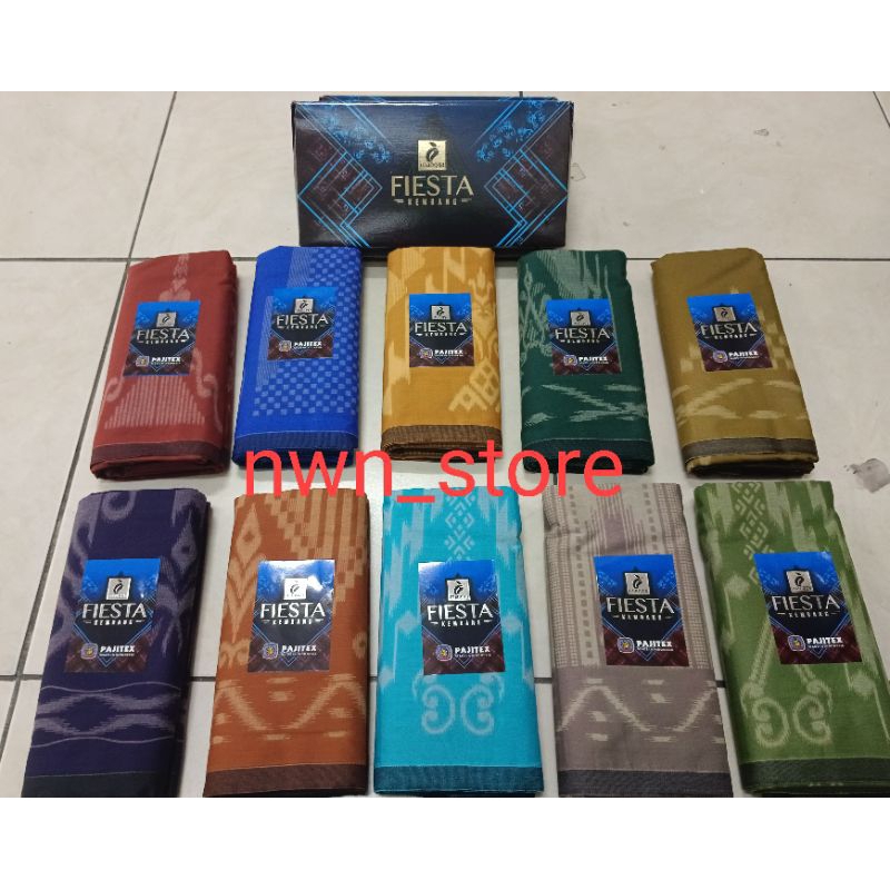 sarung dewasa merk mangga fiesta motif kembang