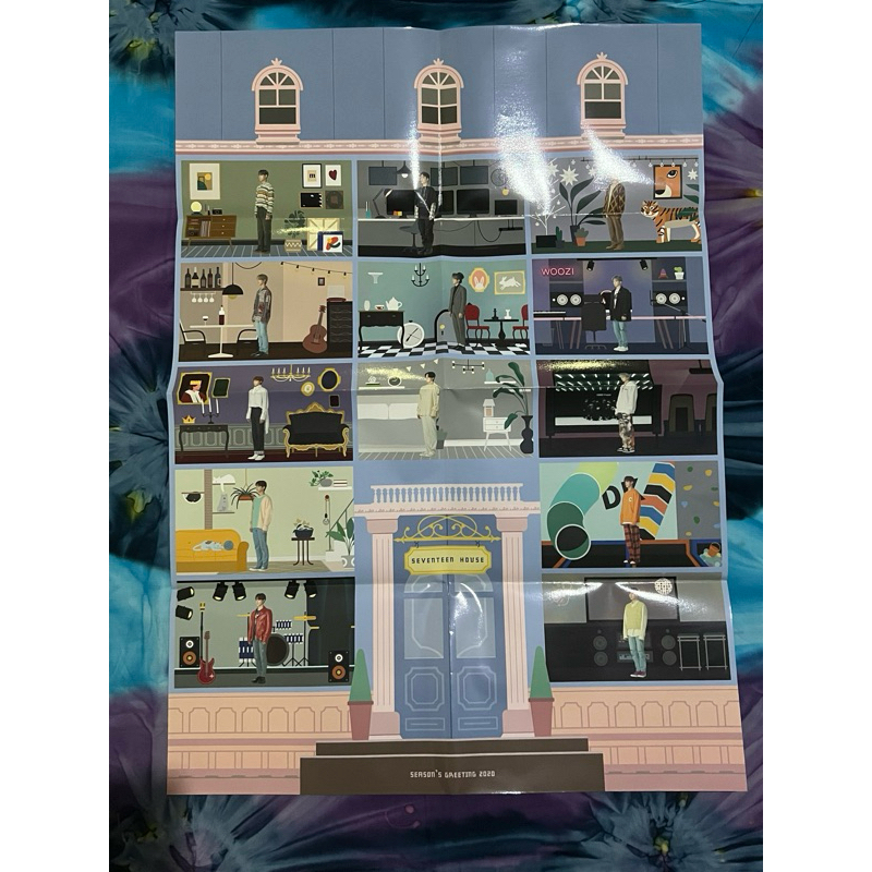 Folding Poster Seventeen Season Greeting 2020