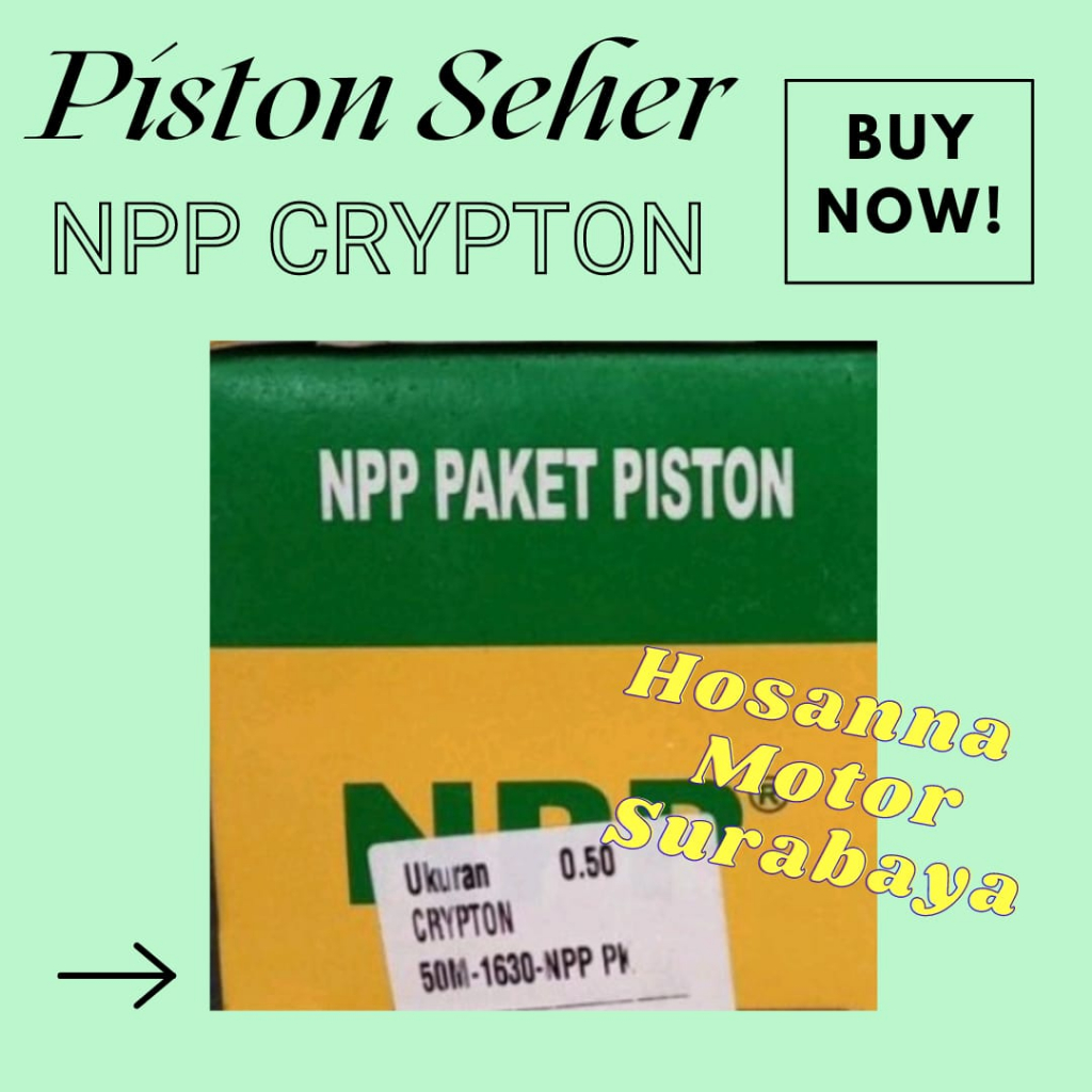 PAKET PISTON OS 50 50M 1630 NPP PK CRYPTON