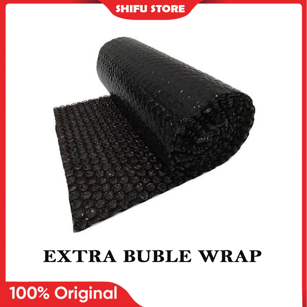 

EXTRA BUBLE WRAP - PACKING LEBIH TEBAL DAN AMAN