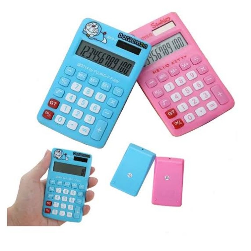 

kalkulator karakter mini hellokity Doraemon