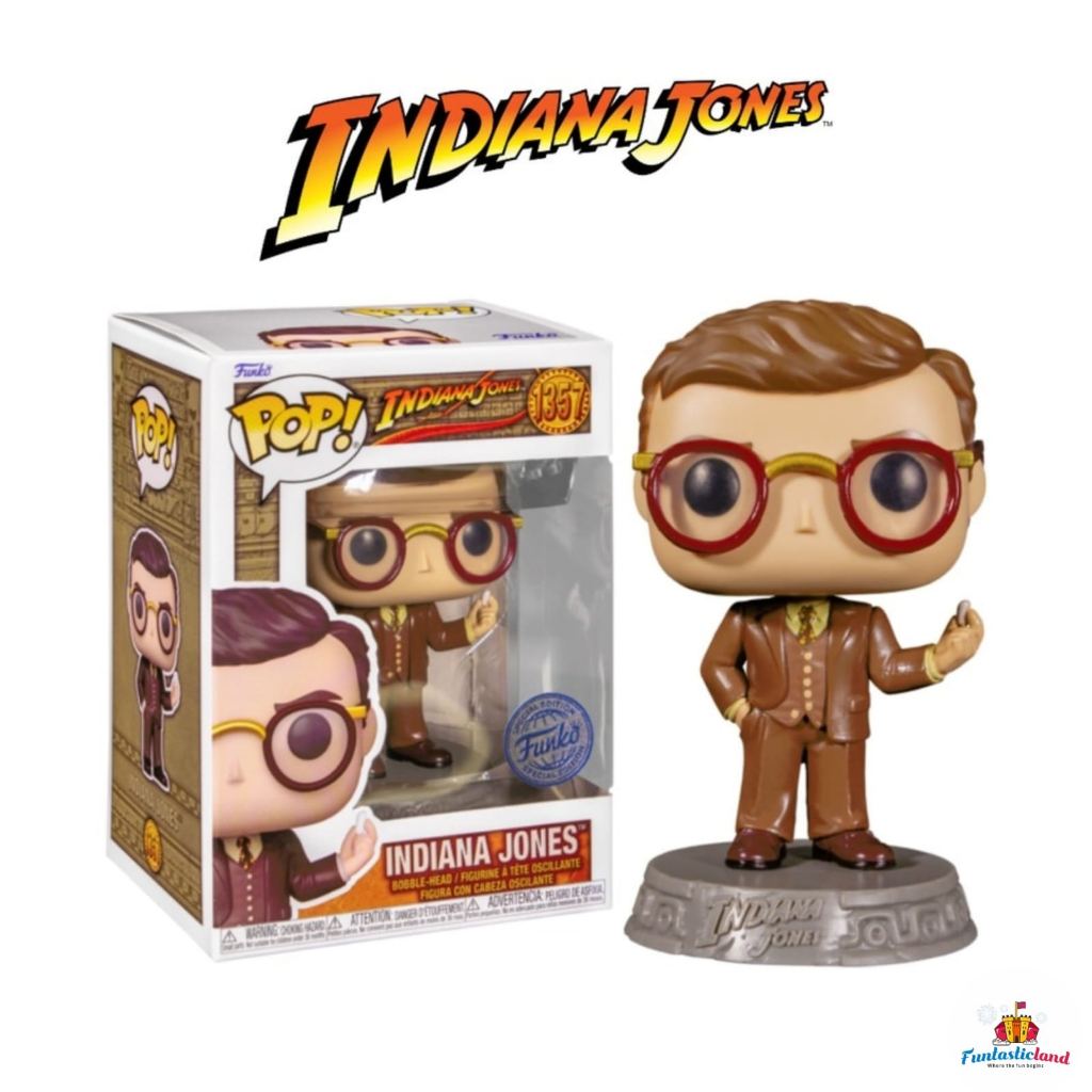 Original Funko POP Movies Indiana Jones - Professor Indiana Jones #1357