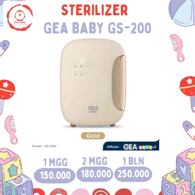 Sewa Sterilizer Gea Baby GS-200
