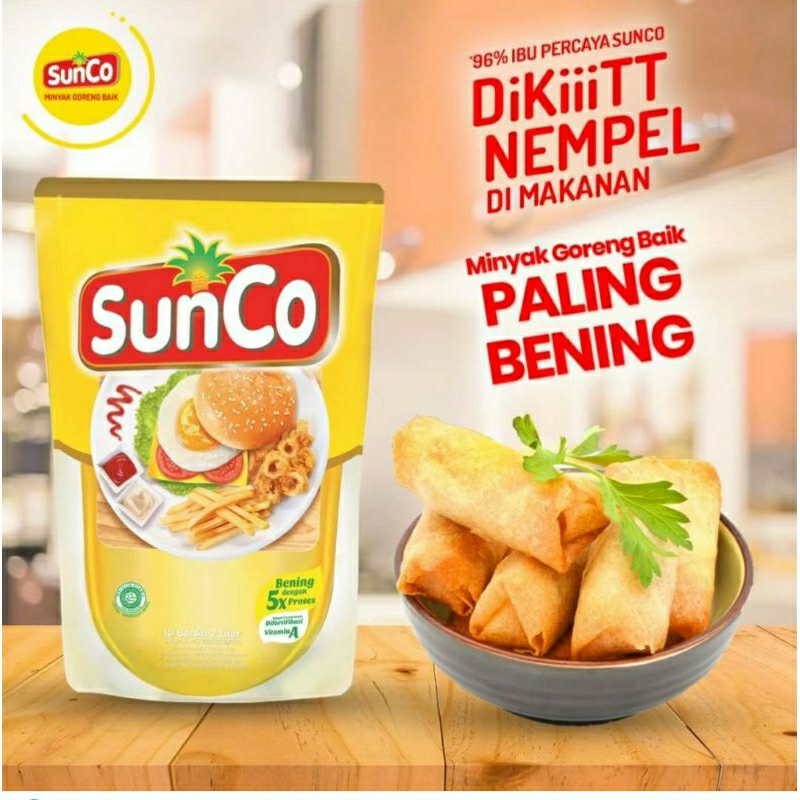 

Sunco Minyak Goreng 2L free bubble wrap murah