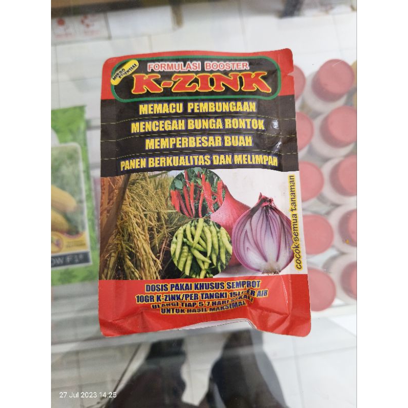 Pupuk Booster K-Zink 150gr