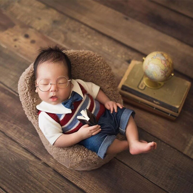 Set Seragam bayi cowok, Set baby boy, newborn unform costum, newborn Photography props