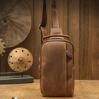 Sling Bag Pria Kulit Asli - Tas Waist Bag Kulit Asli Pria