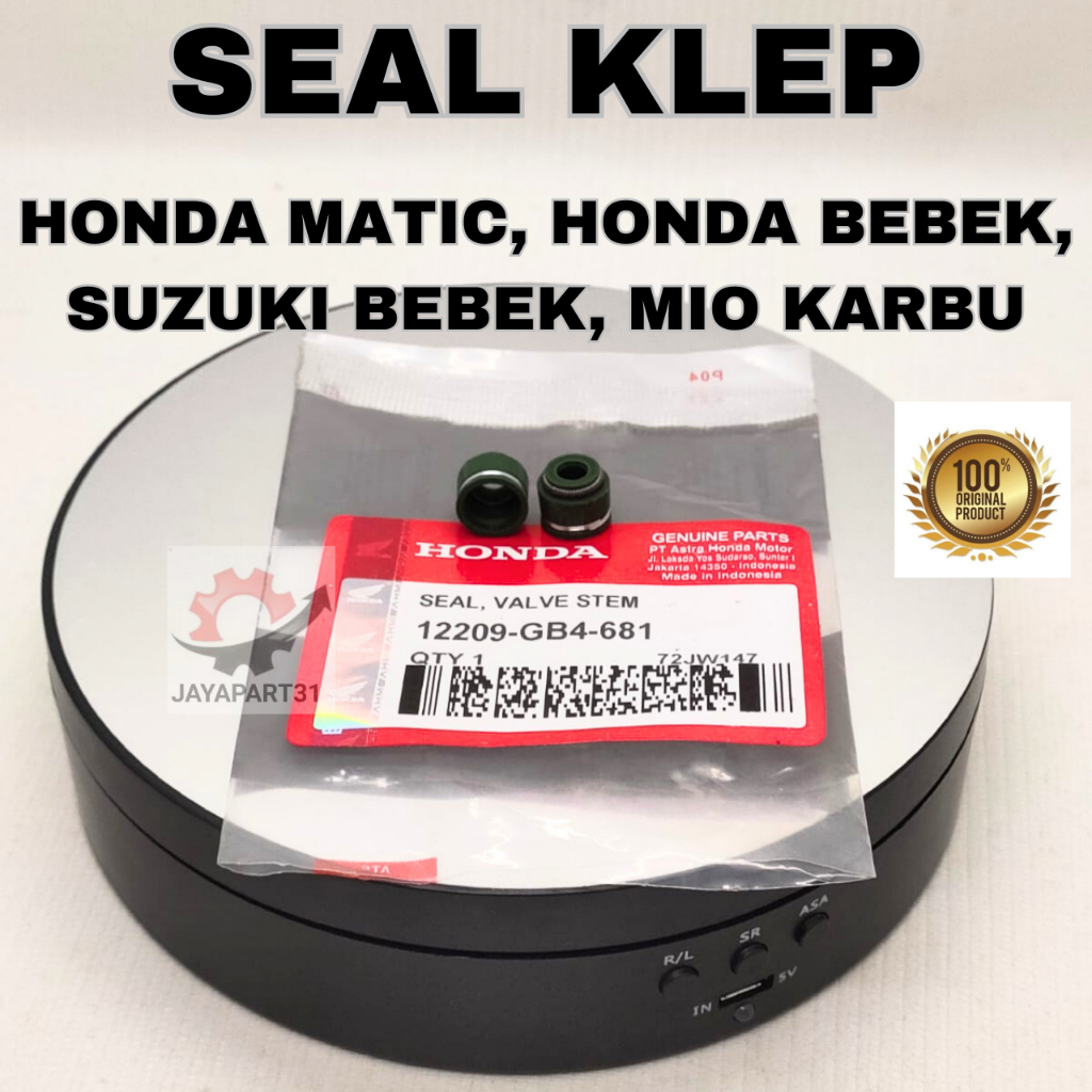 SIL SEAL KLEP HONDA MATIC, BEBEK ORIGINAL AHM BEAT, SPACY, SUPRA , GRAND
