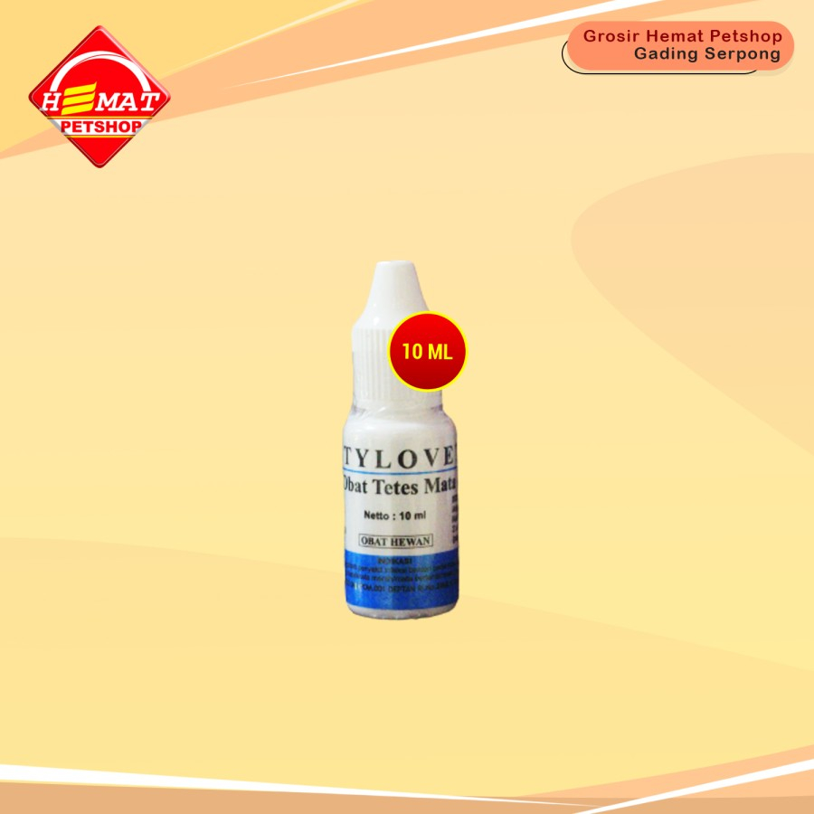 Tylovet Obat tetes Mata Kucing Anjing 10 ML