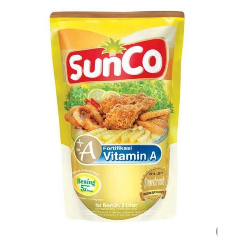 

Sunco Minyak Goreng Refill Pouch 2L