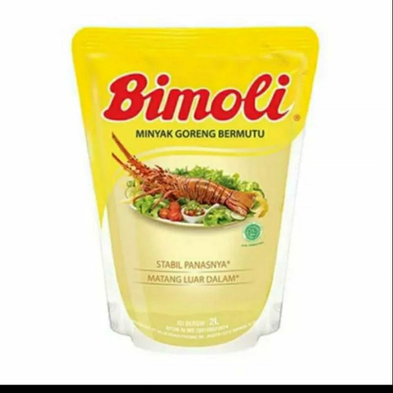 

Minyak goreng Bimoli 2 liter