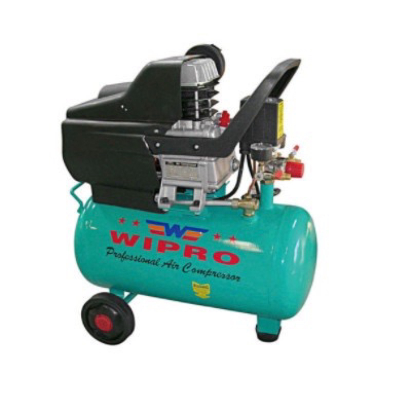 Kompresor WIPRO GEMINI-240 1HP 24 Liter 750 Watt 8 Bar 2 Pole - Kompresor Direct 1HP WIPRO Gemini 24