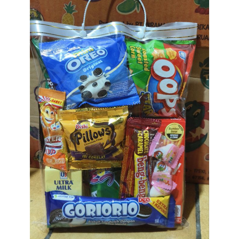 

Bingkisan Snack Ulang Tahun Anak// Hampers Ulang Tahun Anak