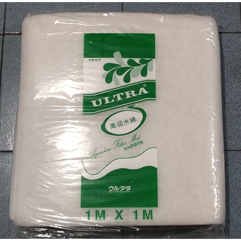 Kapas Ultra 1Mx1M Media Filter / Busa Filter Aquarium Ultra