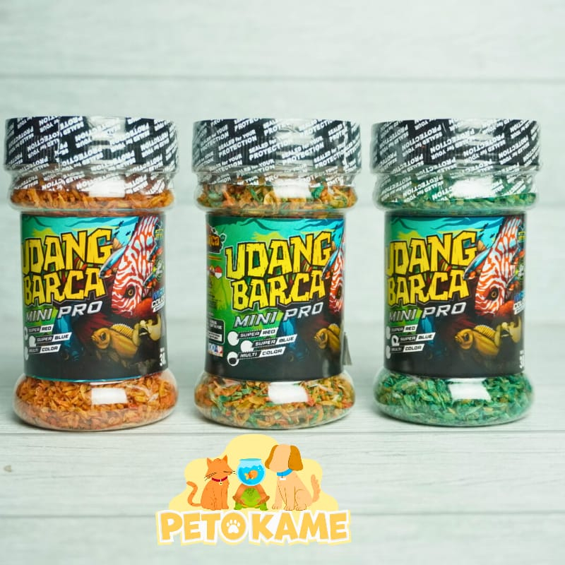 Udang Barca Mini Pro | Pakan Ikan Kecil Baby Untuk Warna