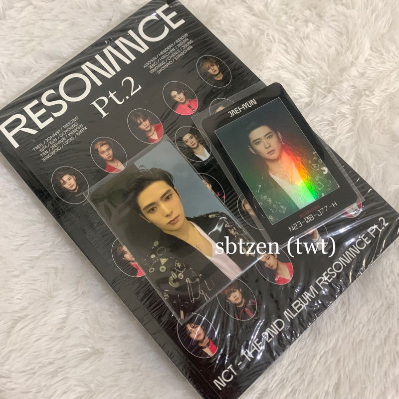 photocard pc Jaehyun full SET album resonance 2020 pt. 2 nct 127 arrival ver poster sticker postcard
