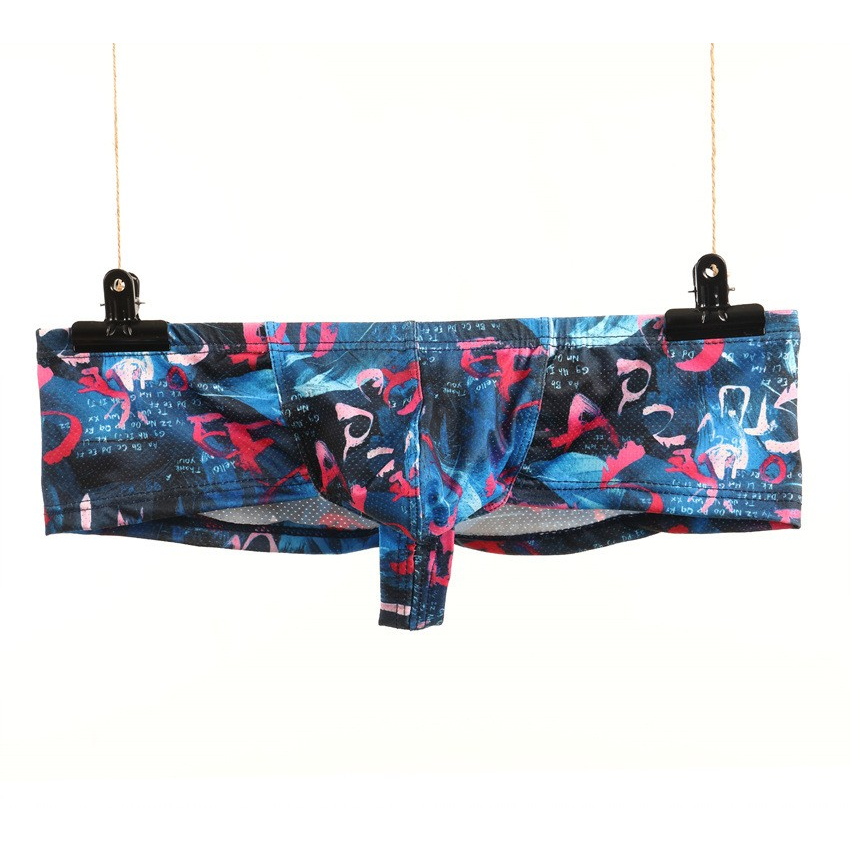 Pakaian Dalam Pria 072 - Celana Dalam Boxer Mini Motif Lycra