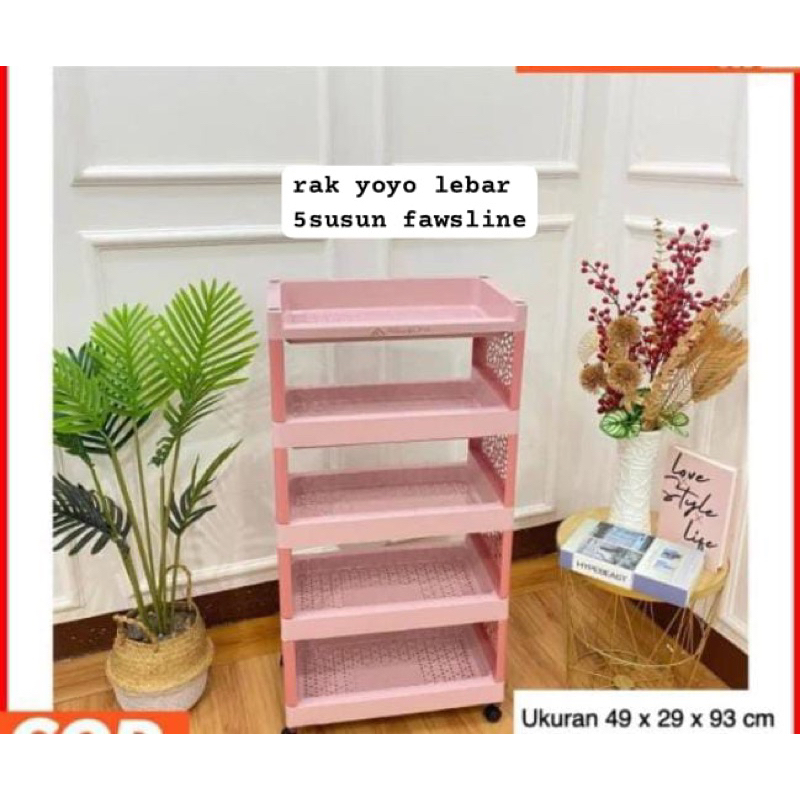 RAK YOYO 5 SUSUN LEBAR FAWSLINE