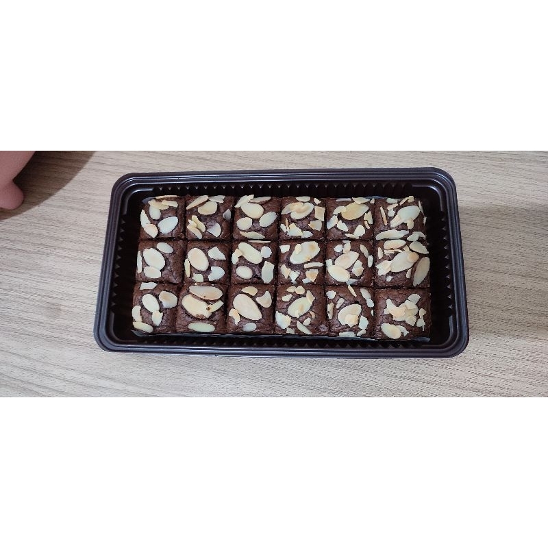 

Fudgy brownies sekat