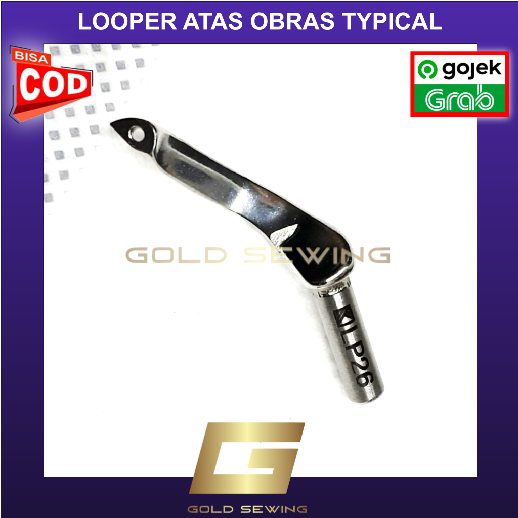 Loper Looper Atas Obras Benang 4 Tipe LP26  Mesin Jahit Obras Industri - GOLD