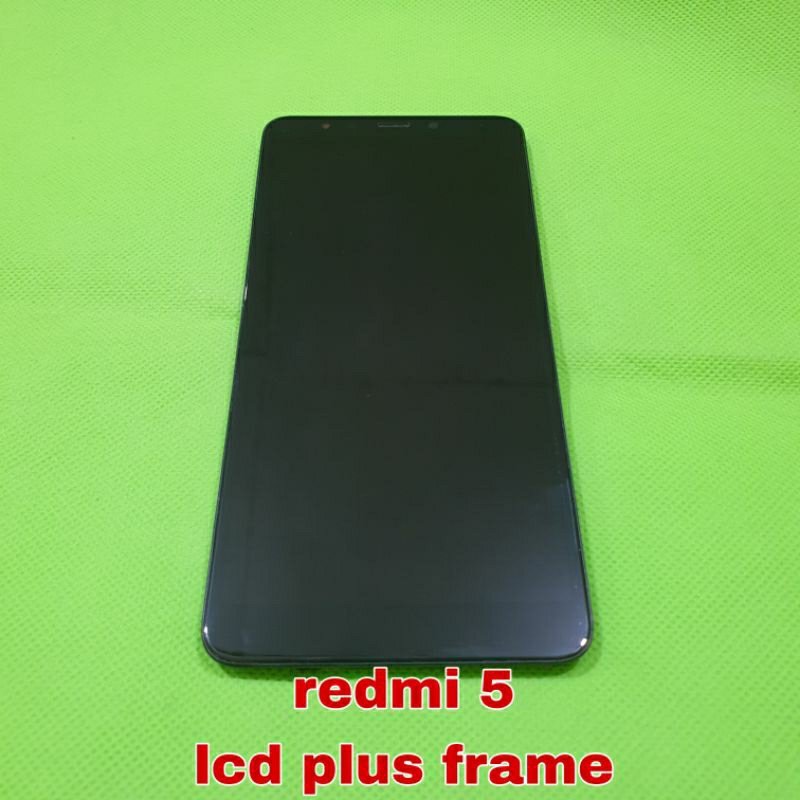 LCD PLUS FRAME REDMI 5 ORI COPOTAN/KW COPOTAN NORMAL GARANSI TES