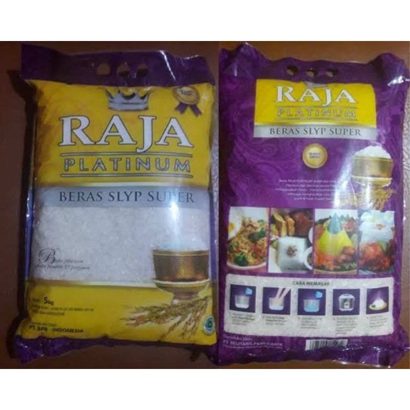 

BERAS PREMIUM RAJA PLATINUM 5KG