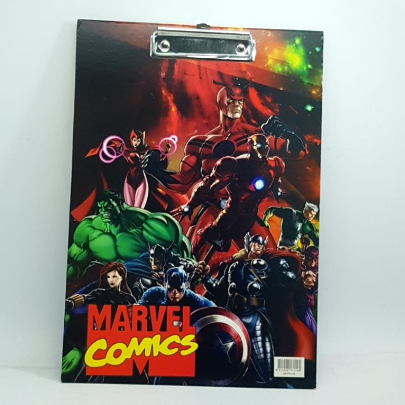 

Papan Dada Kayu/papan Ujian 2 Sisi + White Board Marvel