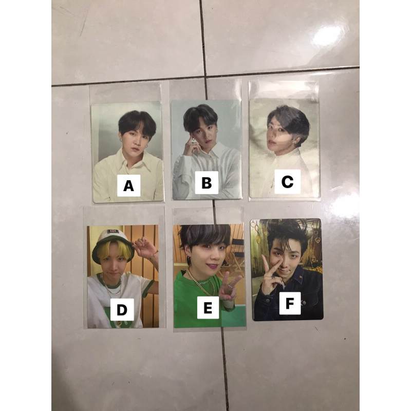 Official Mini Photocard BTS