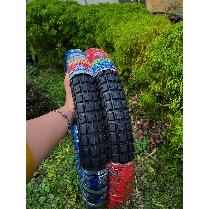 (PROMO) BAN MOTOR BEBEK LUAR SEMI TRILL RING 17 UKURAN 250 DAN 275 BAN MOTOR MURAH RING 17 UKURAN