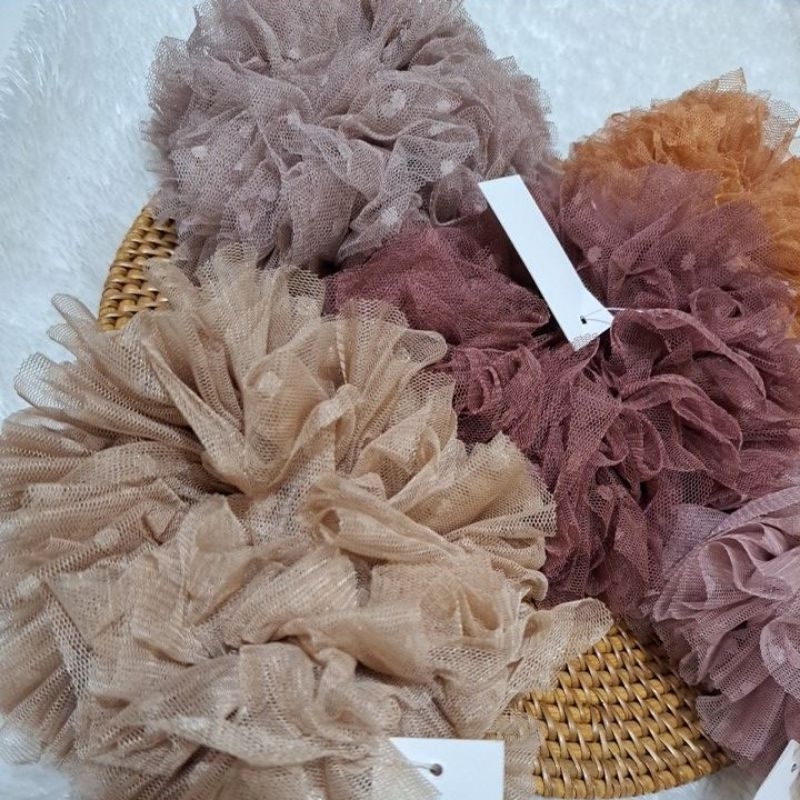 YZ7 CEPOL HIJAB,SCRUNCHIE HIJAB,IKAT RAMBUT