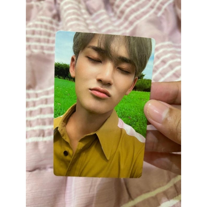 Pc photocard mingyu an ode hope cimumu seventeen