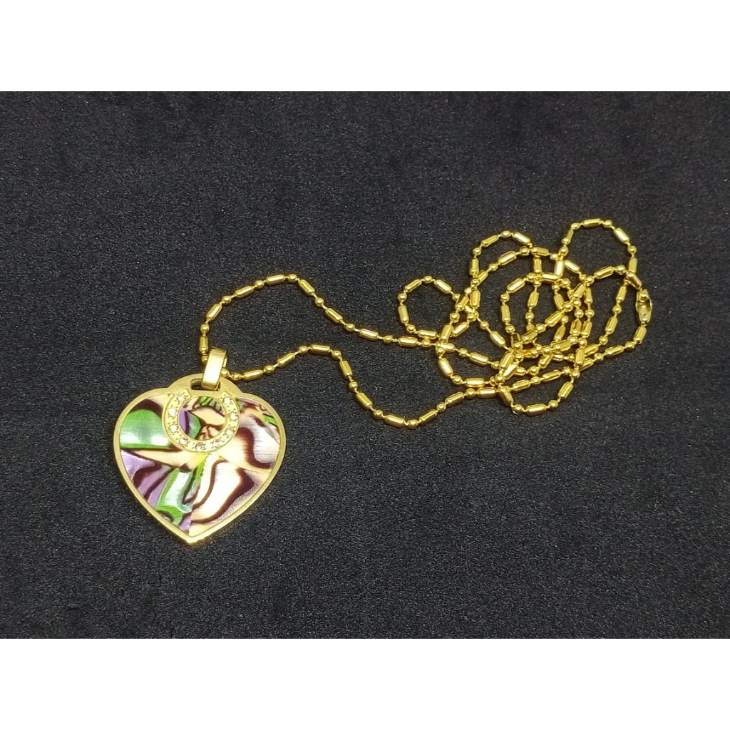Kalung Kesehatan Quantum Pendant - Kalung Pria Wanita Gold - Kalung Kesehatan Terapi Quantum Pendant