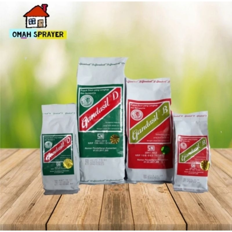Gandasil D dan Gandasil B - 100gr