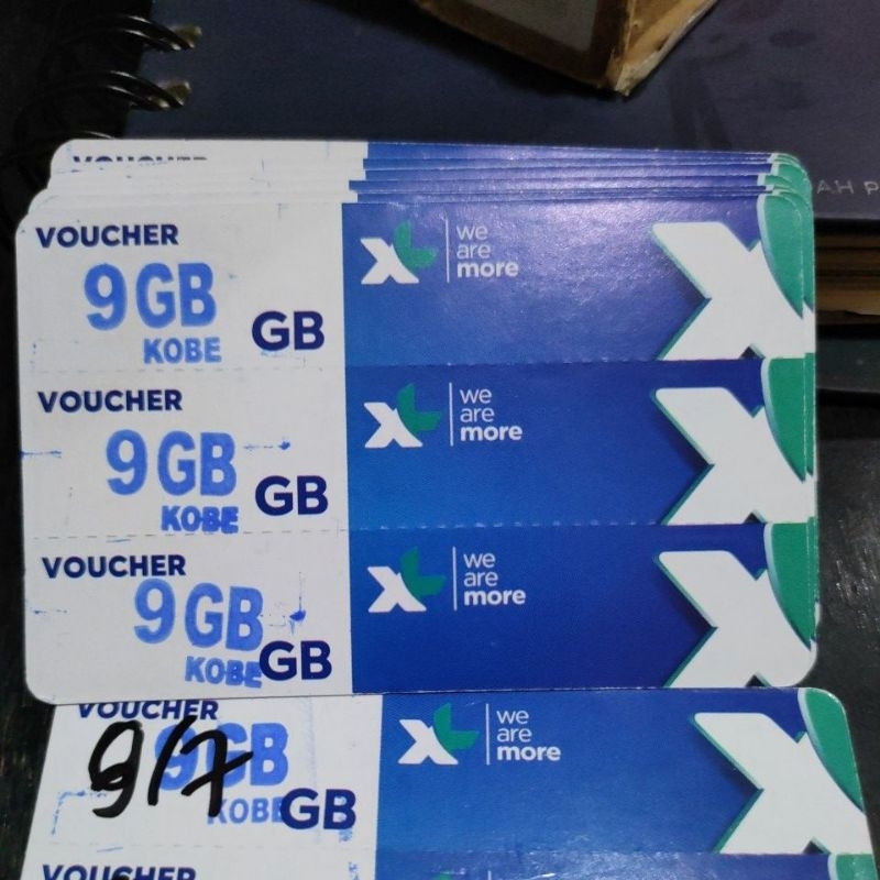 Voucher XL 7hr L (9GB+1,5GB)